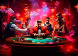 Ilustrasi gameplay sportsbook dan kasino online di fokusjitu
